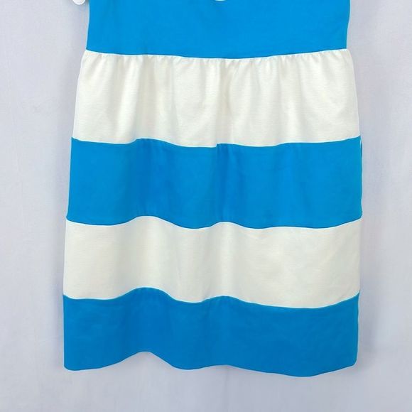 Kirribilla Lucy Dress. Blue and White. Silk Blend. Size 8. New With Tags. - Picture 8 of 11